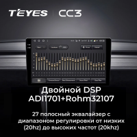 Штатная магнитола Teyes CC3 4/32 BMW 3 серия E46 (1998-2006) (0din)