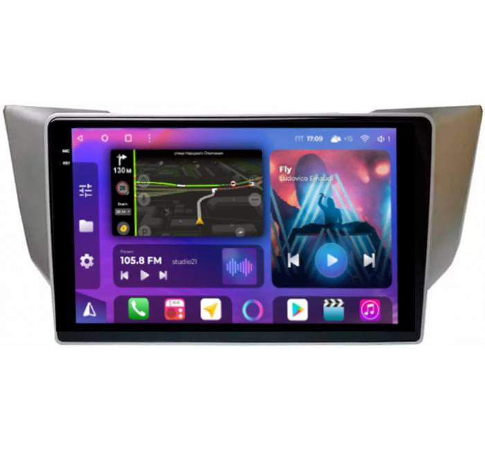 Штатная магнитола FarCar s400 2K 360 для Lexus RX300 на Android  (BX3221M 360) (CarPlay)