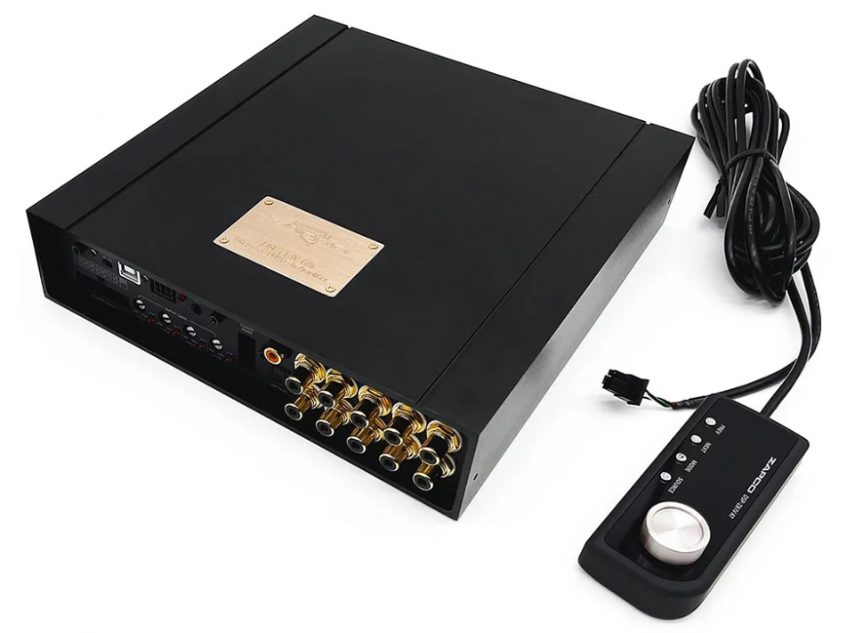 ZAPCO ADSP-Z8 IV-6AT - автомобильный 8-канальный DSP-процессор с 6-канальным усилителем