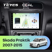 Штатная магнитола для Skoda Praktik (2007-2015) - Teyes CC4L на Android 14, 8-ядер, 6ГБ-64ГБ, SIM-слот