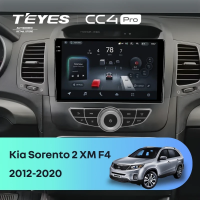 Штатная магнитола для Kia Sorento 2 XM (2012-2020) (Экран 9,5") - Teyes CC4 Pro на Android 13, 8-ядер, 12ГБ-256ГБ, SIM-слот
