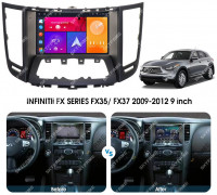 Магнитола для Infiniti FX 2008-2013, QX70 2013-2018 - Carmedia SF-9828-1 QLed, Android 10/12, ТОП процессор, CarPlay, SIM-слот (CarPlay)