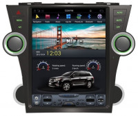 Магнитола для Toyota Highlander 2 2007-2014 - Carmedia ZF-1225-DSP ("Тесла-Стиль") на Android 9, 6-ТУРБО ядер, 4ГБ-64ГБ (CarPlay)