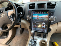 Магнитола для Toyota Highlander 2 2007-2014 - Carmedia ZF-1225-DSP ("Тесла-Стиль") на Android 9, 6-ТУРБО ядер, 4ГБ-64ГБ (CarPlay)