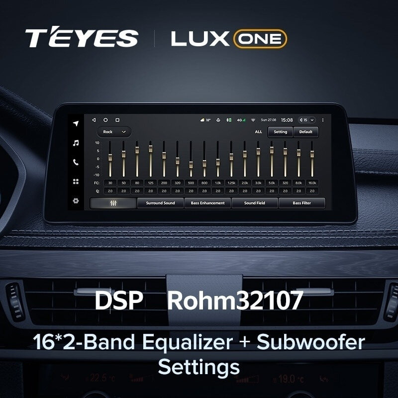 Штатная магнитола Teyes LUX ONE 6/128 BMW X3 F25 (NBT) (2014-2017)