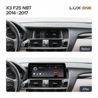 Штатная магнитола Teyes LUX ONE 6/128 BMW X3 F25 (NBT) (2014-2017)