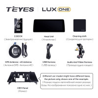 Штатная магнитола Teyes LUX ONE 6/128 BMW X3 F25 (NBT) (2014-2017)