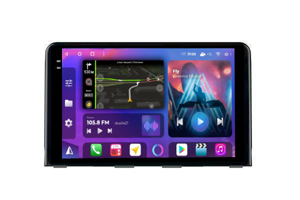 Штатная магнитола FarCar s400 2K для Hyundai Sonata на Android  (BX1054M) (CarPlay)