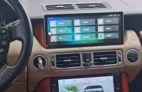 Магнитола для Range Rover 2005-2012 - Carmedia NH-R1220 монитор 12.3", Android 10, 6+128Гб, CarPlay, SIM-слот (только с установкой в Москве) (CarPlay)