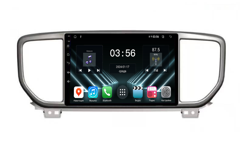Штатная магнитола FarCar для KIA Sportage на Android  (DX1143M) (CarPlay)