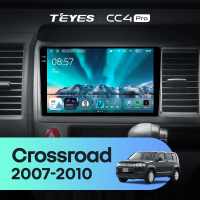 Штатная магнитола для Honda Crossroad (2007-2010) Правый руль (Экран 9,5") - Teyes CC4 Pro на Android 13, 8-ядер, 12ГБ-256ГБ, SIM-слот