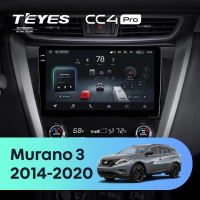 Штатная магнитола для Nissan Murano 3 Z52 (2014-2020) (Экран 10,36") - Teyes CC4 Pro на Android 13, 8-ядер, 12ГБ-256ГБ, SIM-слот