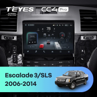 Штатная магнитола для Cadillac Escalade 3 (GMT900) / SLS (2006-2014) (Экран 9,5") - Teyes CC4 Pro на Android 13, 8-ядер, 12ГБ-256ГБ, SIM-слот