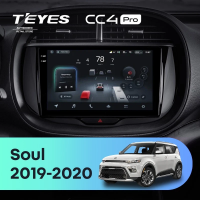 Штатная магнитола для Kia Soul (2019-2020) (Экран 9,5") - Teyes CC4 Pro на Android 13, 8-ядер, 12ГБ-256ГБ, SIM-слот