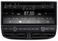 Магнитола Porsche Cayenne 958 2010-2016 - Carmedia KP-P1201 монитор 12.3" на Android 10, 6Гб+128Гб, CarPlay, 4G SIM-слот (CarPlay)