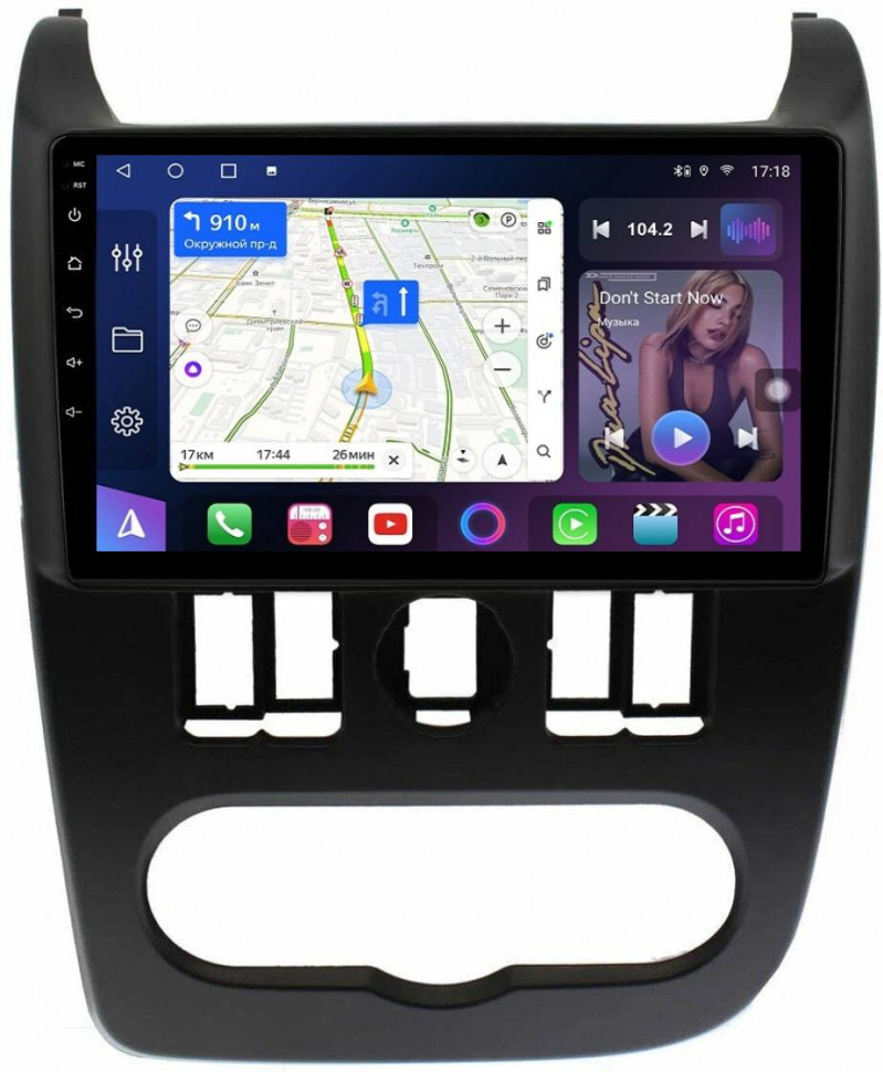 Штатная магнитола FarCar s400 для Lada Largus на Android  (HL3224M)