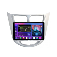 Штатная магнитола FarCar s400 2K для Hyundai Solaris на Android  (BX067M) (CarPlay)