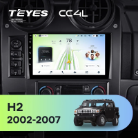 Штатная магнитола для Hummer H2 E85 (2002-2007) - Teyes CC4L на Android 14, 8-ядер, 6ГБ-64ГБ, SIM-слот
