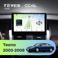 Штатная магнитола для Nissan Teana J31 (2003-2008) F1 - Teyes CC4L на Android 14, 8-ядер, 6ГБ-64ГБ, SIM-слот