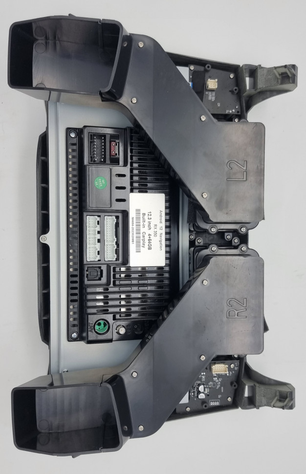 Магнитола с монитором 12.3" для Lexus RX 2004-2009, Toyota Harrier 2003-2009 - Carmedia KP-L1212 Android 10, 4ГБ+64ГБ, SIM-слот (CarPlay)