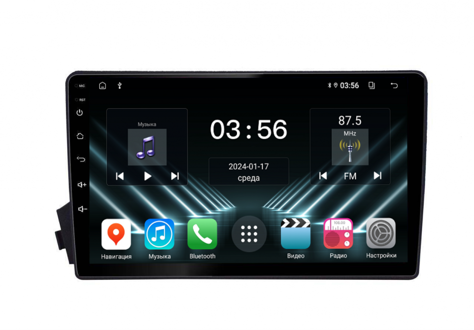 Штатная магнитола FarCar для Ssang Yong Kyron на Android  (DX158M) (CarPlay)
