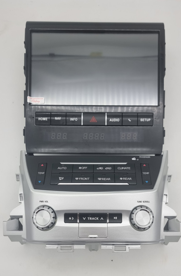 Магнитола для Toyota Land Cruiser 200 2007-2015 - Carmedia ZF-1005FH дисплей 10.1" на Android 10, 8Гб+256Гб, CarPlay, SIM-слот