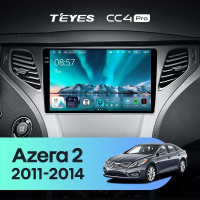 Штатная магнитола для Hyundai Azera 2 (2011-2014) (Экран 9,5") - Teyes CC4 Pro на Android 13, 8-ядер, 12ГБ-256ГБ, SIM-слот