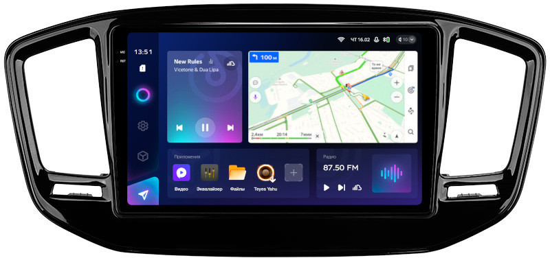 Магнитола для Geely Emgrand X7 2019-2021 - Teyes CC3-2K QLed Android 10, ТОП процессор, SIM-слот, CarPlay (CarPlay)