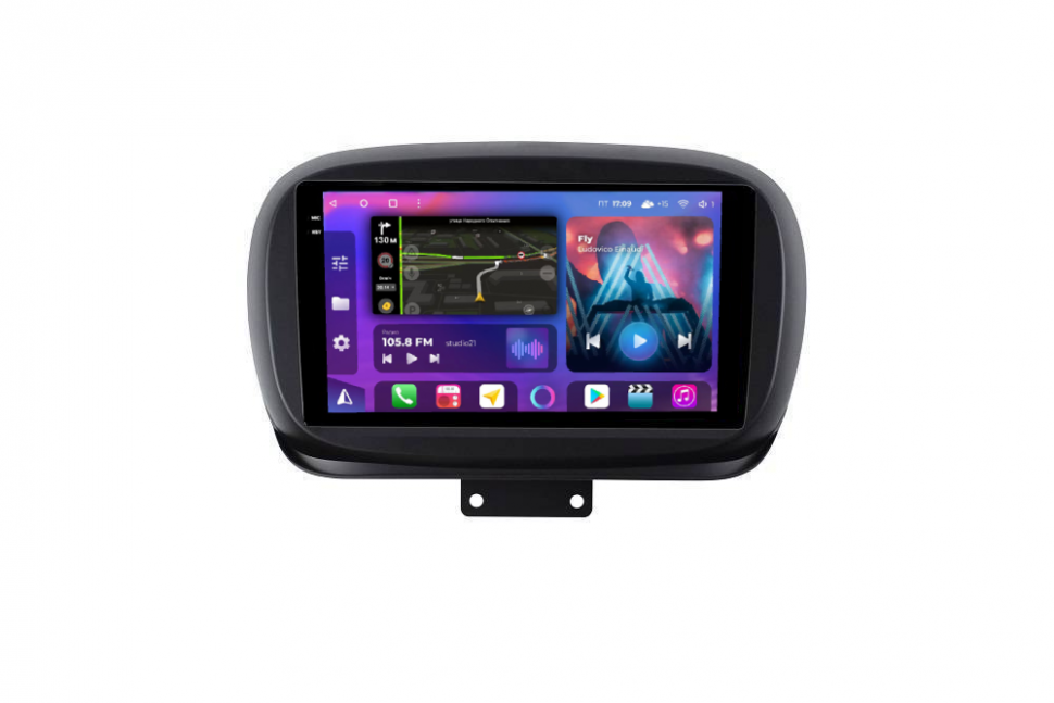 Штатная магнитола FarCar s400 2K 360 для Fiat 500X на Android (BX1230M 360) (CarPlay)