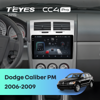 Штатная магнитола Teyes CC4 Pro 8/128 Dodge Caliber PM (2006-2009)