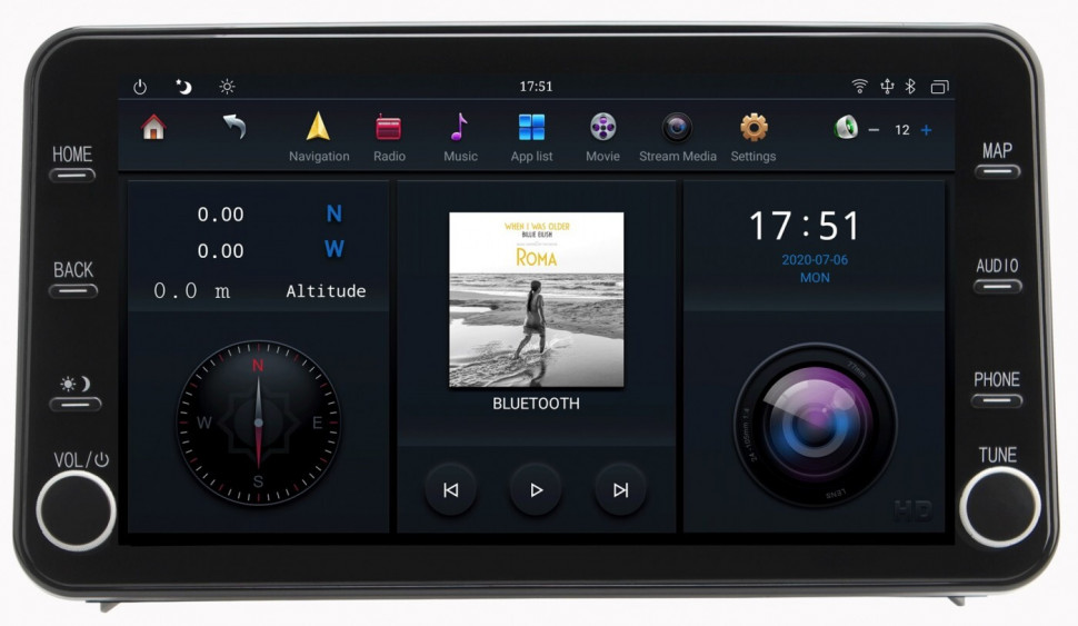 Магнитола для Toyota Corolla 2019+ - Carmedia ZF-6008-DSP на Android 9, 6-ТУРБО ядер, 4ГБ-64ГБ (CarPlay)