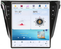 Магнитола для Nissan Qashqai 2014-2022 (кондиционер) - Carmedia ZF-1209M-Q6 ("Тесла-Стиль") Android 11, 8ГБ+128ГБ, SIM-слот (CarPlay)
