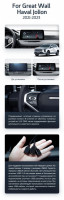 Штатная магнитола Teyes LUX ONE 6/128 Great Wall Haval Jolion (2021-2023) (split)