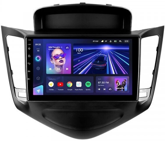 Магнитола для Chevrolet Cruze 2009-2012 - Teyes CC3 Android 10, ТОП процессор, 4/32 Гб, CarPlay, SIM-слот (CarPlay)