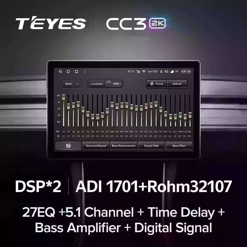 Магнитола для Jeep Grand Cherokee 2013-2022 - Teyes CC3-2K монитор 13", QLED+2K, Android 10, ТОП процессор, 4G SIM-слот, CarPlay (CarPlay)