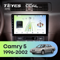 Штатная магнитола для Toyota Camry 5 XV 20 (1996-2002) - Teyes CC4L на Android 14, 8-ядер, 6ГБ-64ГБ, SIM-слот
