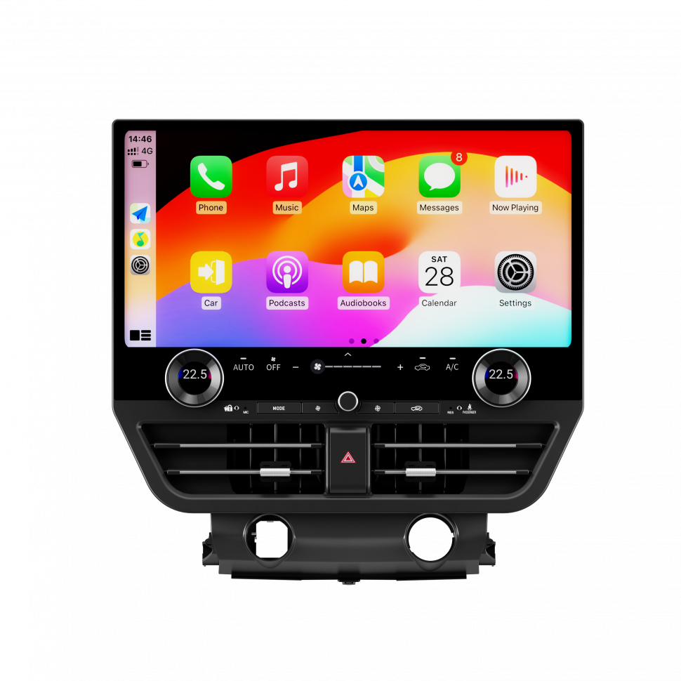 Магнитола для Toyota Land Cruiser 200 2007-2015 - Carmedia ZF-3038H-GE монитор 19.8"! на Android 13, 8Гб+128Гб, 4G SIM-слот, CarPlay