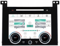 Цифровая LCD-панель управления климатом для Range Rover 4 2012-2017 - Carmedia ZF-2003 (с CD 9") (CarPlay)