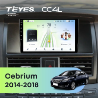 Штатная магнитола для Lifan Cebrium (720) (2014-2018) - Teyes CC4L на Android 14, 8-ядер, 6ГБ-64ГБ, SIM-слот