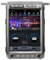 Магнитола для Ford F-150 2009-2014 (SYNC 2) - Carmedia ZF-1311-S2-DSP ("Тесла-Стиль") на Android 9, 6-ТУРБО ядер, 4ГБ-64ГБ (CarPlay)