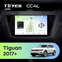 Штатная магнитола для Volkswagen Tiguan 2017+ - Teyes CC4L на Android 14, 8-ядер, 6ГБ-64ГБ, SIM-слот
