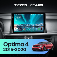 Штатная магнитола для Kia Optima 4 JF (2015-2020) (Экран 10,36") - Teyes CC4 Pro на Android 13, 8-ядер, 12ГБ-256ГБ, SIM-слот