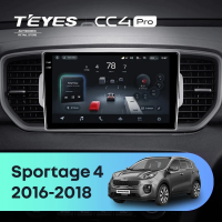 Штатная магнитола для Kia Sportage 4 QL (2016-2018) (Экран 9,5") - Teyes CC4 Pro на Android 13, 8-ядер, 12ГБ-256ГБ, SIM-слот