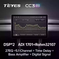 Магнитола для Hyundai Staria 2021+ - Teyes CC3-2K монитор 13", QLED+2K, Android 10, ТОП процессор, 4G SIM-слот, CarPlay (CarPlay)