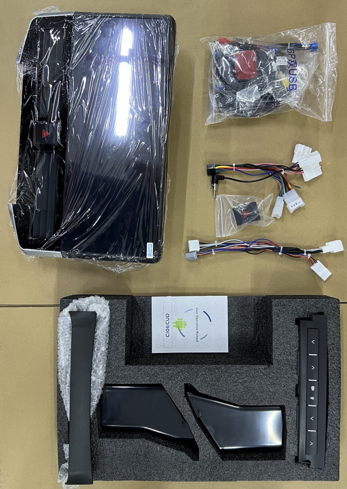 Магнитола Toyota Land Cruiser 200 2008-2015 (любая комплектация) - Carmedia HP-T1501 монитор 15", Android 12, 6Гб+128Гб, CarPlay, 4G SIM-слот (CarPlay)