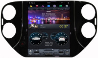 Магнитола для Volkswagen Tiguan 2007-2017, Golf Plus - Carmedia ZF-1081-DSP ("Тесла-Стиль") на Android 9, 6-ТУРБО ядер, 4ГБ-64ГБ (CarPlay)