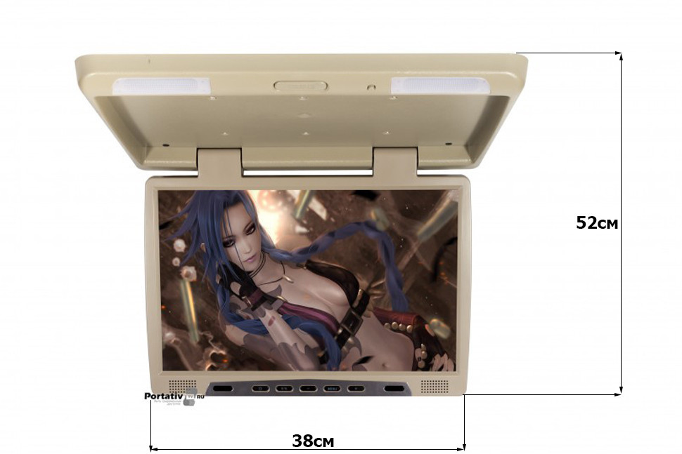 Потолочный монитор 22" ERGO ER22H (1680x1050) бежевый