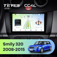 Штатная магнитола для Lifan Smily 320 (2008-2015) - Teyes CC4L на Android 14, 8-ядер, 6ГБ-64ГБ, SIM-слот