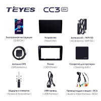 Штатная магнитола Teyes CC3 2K 6/128 Dodge Dart (2012-2016)