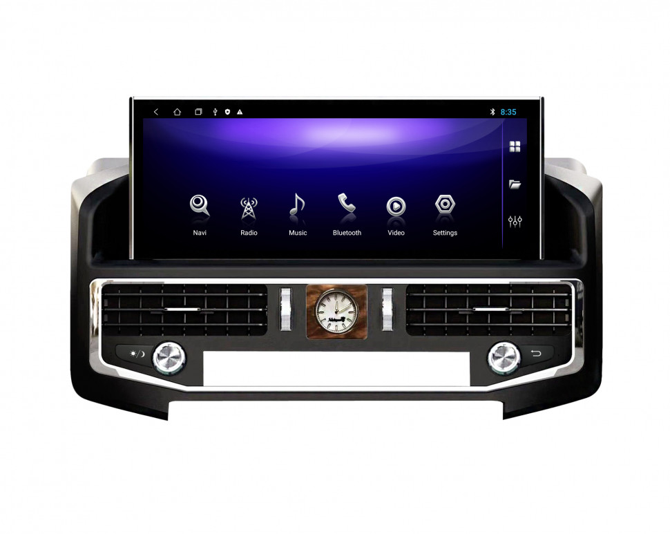 Магнитола для Toyota Land Cruiser 200 2015-2021 (низкая комплектация) - Carmedia MRW-3920 на Android 10, 4Гб+64Гб, 4G SIM-слот, CarPlay
